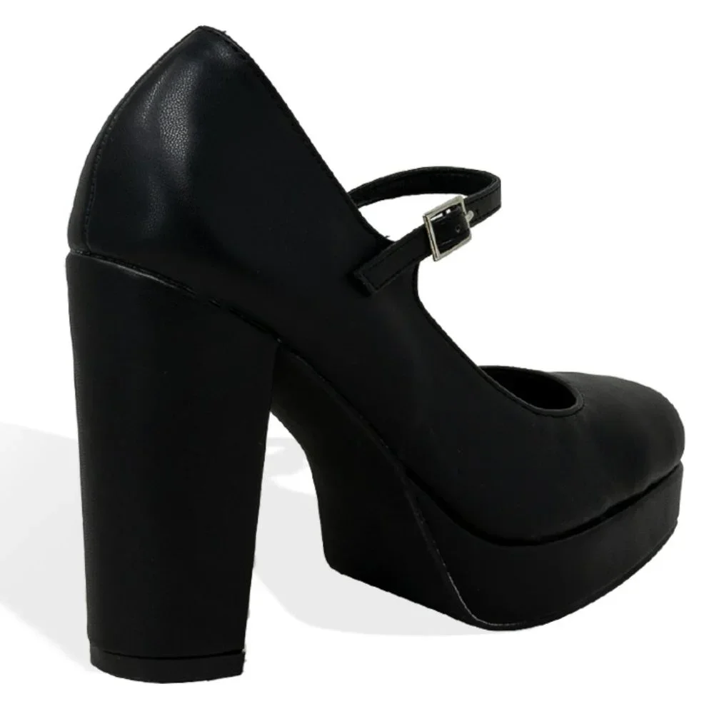 Women’s Vintage Chunky Platform Block Heel Mary Janes By Chase + Chloe